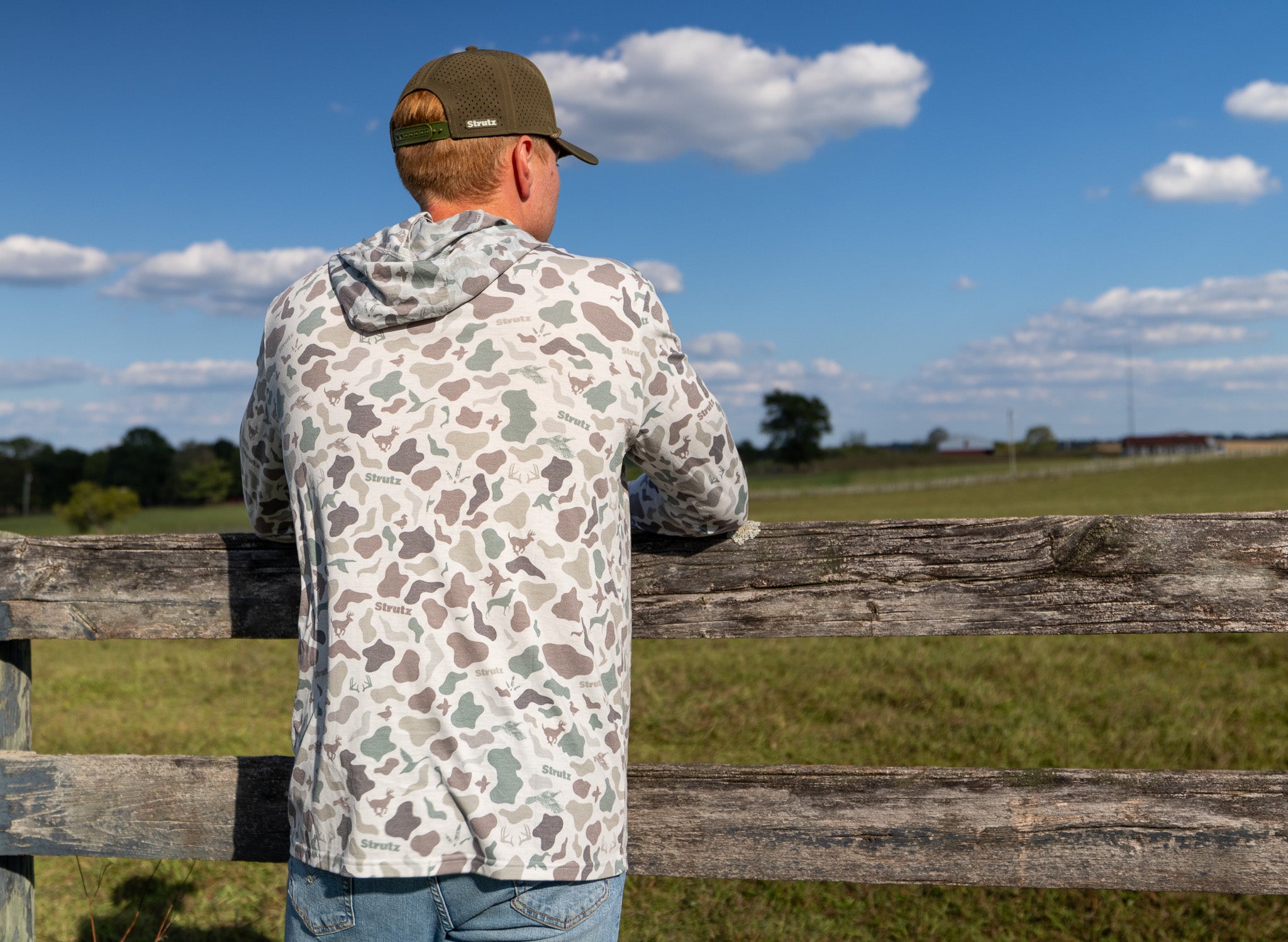 Strutz Camo Tech Hoodie